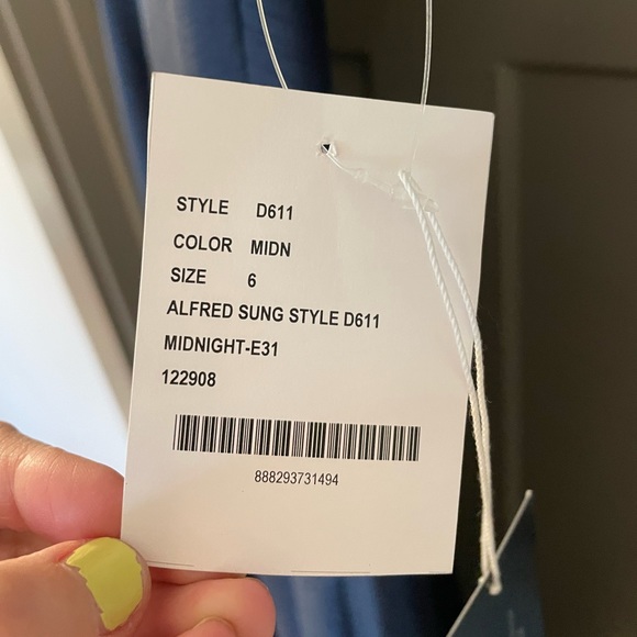 Alfred Sung Bridesmaid Dress - Picture 4 of 8